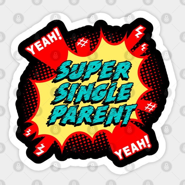 National Single Parent Day National Single Parent Day Sticker